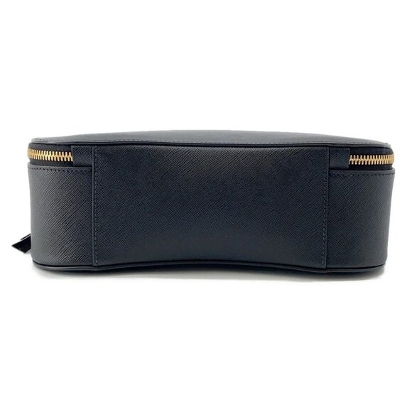 PRADA Sydney 2-way Handbag Saffiano LeatherLeather Black 1BA238 - Picture 8 of 14